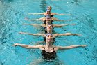 Artistic Swimming  Wheaton College 2021-22 Artistic Swimming team. - Photo By: KEITH NORDSTROM : Wheaton, Artistic Swimming